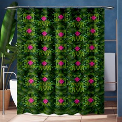 The Most Sacred Lotus Pond With Fantasy Bloom Shower Curtain 60  X 72  (medium)  by pepitasart