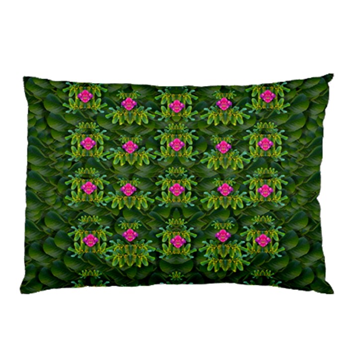 The Most Sacred Lotus Pond With Fantasy Bloom Pillow Case (Two Sides)