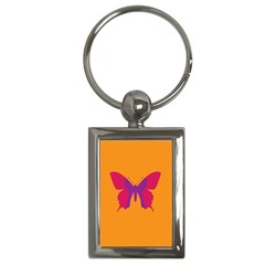 Butterfly Wings Insect Nature Key Chains (rectangle)  by Nexatart