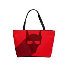 Skull Alien Species Red Character Classic Shoulder Handbag by Nexatart