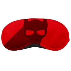 Skull Alien Species Red Character Sleeping Masks by Nexatart