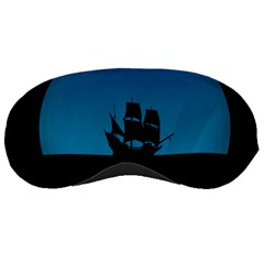 Ship Night Sailing Water Sea Sky Sleeping Masks by Nexatart