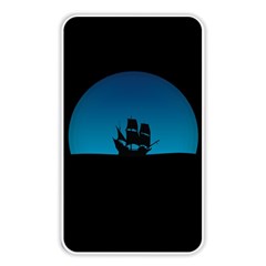 Ship Night Sailing Water Sea Sky Memory Card Reader (rectangular) by Nexatart