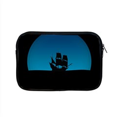 Ship Night Sailing Water Sea Sky Apple Macbook Pro 15  Zipper Case by Nexatart