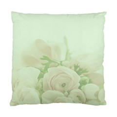 Pastel Roses Background Romantic Standard Cushion Case (two Sides) by Nexatart