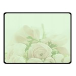 Pastel Roses Background Romantic Fleece Blanket (Small) 50 x40  Blanket Front