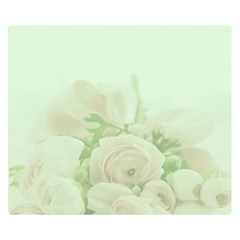 Pastel Roses Background Romantic Double Sided Flano Blanket (small)  by Nexatart