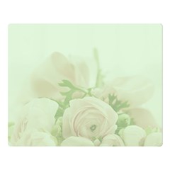 Pastel Roses Background Romantic Double Sided Flano Blanket (large)  by Nexatart