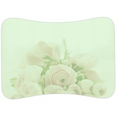 Pastel Roses Background Romantic Velour Seat Head Rest Cushion by Nexatart