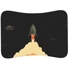 Rocket Space Stars Velour Seat Head Rest Cushion