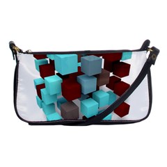 Matrix Network Data Exchange Shoulder Clutch Bag by Nexatart