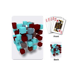 Matrix Network Data Exchange Playing Cards (mini) by Nexatart