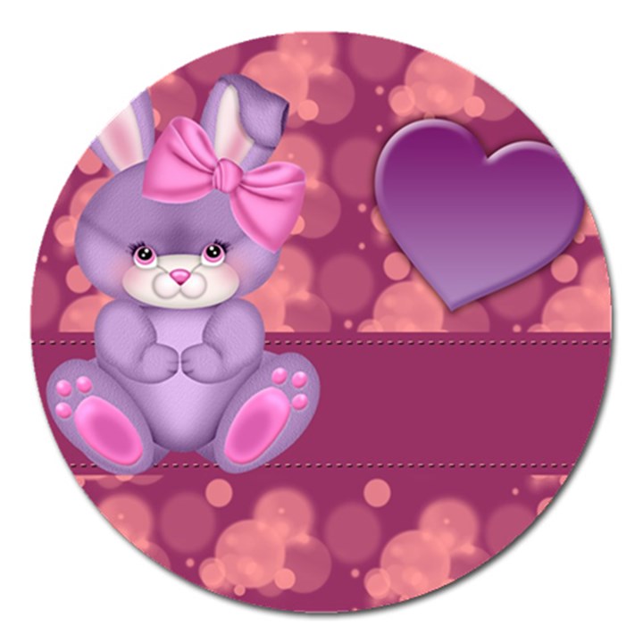 Illustration Love Celebration Magnet 5  (Round)