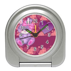 Illustration Love Celebration Travel Alarm Clock by Nexatart