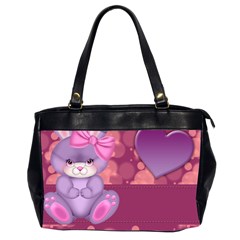 Illustration Love Celebration Oversize Office Handbag (2 Sides) by Nexatart