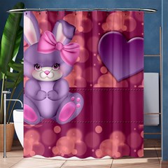 Illustration Love Celebration Shower Curtain 60  X 72  (medium)  by Nexatart