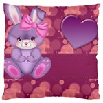 Illustration Love Celebration Large Cushion Case (One Side) Front