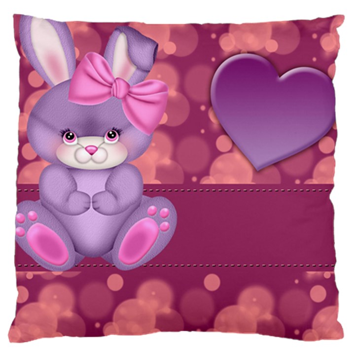 Illustration Love Celebration Large Cushion Case (One Side)