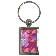 Illustration Love Celebration Key Chains (rectangle)  by Nexatart