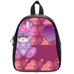 Illustration Love Celebration School Bag (Small) Front