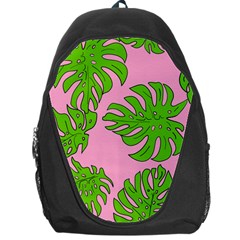 Leaves Tropical Plant Green Garden Backpack Bag by Nexatart