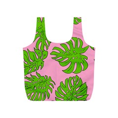 Leaves Tropical Plant Green Garden Full Print Recycle Bag (s) by Nexatart