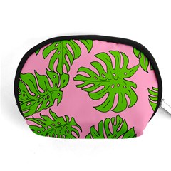 Leaves Tropical Plant Green Garden Accessory Pouch (medium) by Nexatart