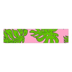 Leaves Tropical Plant Green Garden Velvet Scrunchie by Nexatart