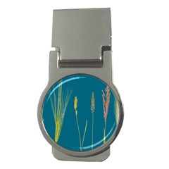 Grass Grasses Blade Of Grass Money Clips (round)  by Nexatart