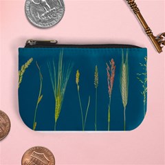 Grass Grasses Blade Of Grass Mini Coin Purse by Nexatart