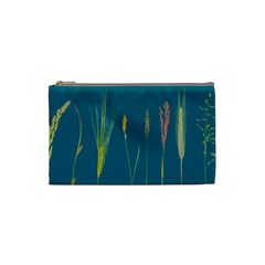 Grass Grasses Blade Of Grass Cosmetic Bag (small) by Nexatart