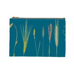 Grass Grasses Blade Of Grass Cosmetic Bag (large) by Nexatart