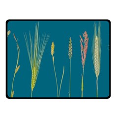 Grass Grasses Blade Of Grass Double Sided Fleece Blanket (small)  by Nexatart