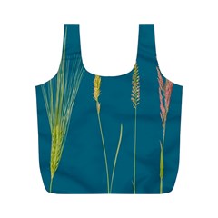 Grass Grasses Blade Of Grass Full Print Recycle Bag (m) by Nexatart