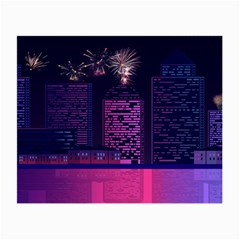 Architecture Home Skyscraper Small Glasses Cloth (2-side) by Nexatart