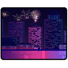 Architecture Home Skyscraper Fleece Blanket (medium)  by Nexatart