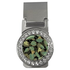 Autumn Fallen Leaves Dried Leaves Money Clips (cz)  by Nexatart