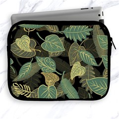 Autumn Fallen Leaves Dried Leaves Apple Ipad 2/3/4 Zipper Cases by Nexatart