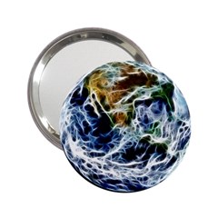 Spherical Science Fractal Planet 2 25  Handbag Mirrors by Nexatart