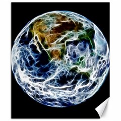 Spherical Science Fractal Planet Canvas 20  X 24  by Nexatart