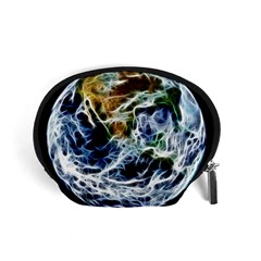 Spherical Science Fractal Planet Accessory Pouch (small) by Nexatart