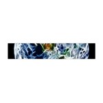 Spherical Science Fractal Planet Flano Scarf (Mini) Front