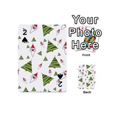 Christmas Santa Claus Decoration Playing Cards 54 (mini) by Nexatart