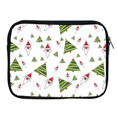 Christmas Santa Claus Decoration Apple Ipad 2/3/4 Zipper Cases by Nexatart