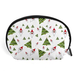 Christmas Santa Claus Decoration Accessory Pouch (large) by Nexatart