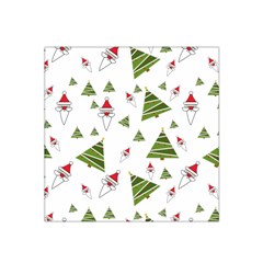 Christmas Santa Claus Decoration Satin Bandana Scarf