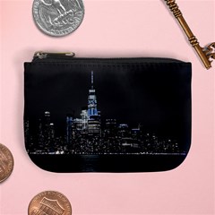 New York Skyline New York City Mini Coin Purse by Nexatart