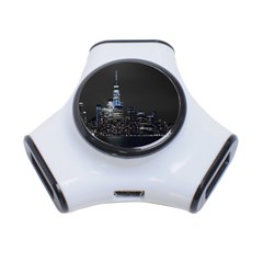 New York Skyline New York City 3-port Usb Hub by Nexatart