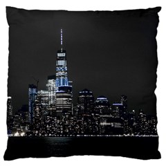 New York Skyline New York City Standard Flano Cushion Case (one Side) by Nexatart