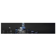 New York Skyline New York City Small Flano Scarf by Nexatart